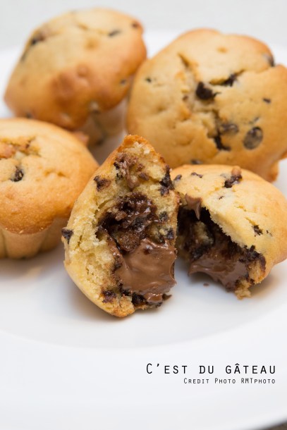 chocolat, mandise, Nutella, pépites de chocolat, recette facile Gourmandises au Nutella -Label 4