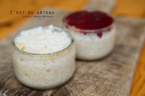 Riz au lait à la vanille-1 label
