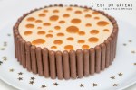 entremets poire dulcey